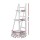 Artiss ZANE White 3-Tier Ladder Bookshelf: Freestanding or Wall-Mounted, Sleek Design, Eco-Friendly Finish