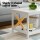 Artiss 3-Tier Coffee Table with Storage Shelf, White, 90x50x45cm, Particle Board, Coastal Style, Easy Clean
