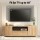 Artiss 2-Piece Pine TV Unit and Coffee Table Set 180cm Entertainment Unit 90cm Coffee Table Natural Woodgrain