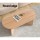 Artiss Coffee Table Oval, Pine, 110CM, Scandinavian Style, Durable, Easy Assembly, Child-Safe, Anti-Slip Base