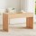Artiss Coffee Table, MDF, 100cm, Pine, Fluted Sides, Wood Grain, Easy Assembly, Stylish & Practical Design
