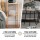 Artiss Set of 2 Round End Tables Pine 2‑Tier Side Tables Straw Rope Metal Detail 39x65cm Compact Boho