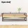 Artiss Modern Pine Coffee Table with 2 Drawers, Glass Top & Metal Frame - Sleek, Durable & Easy Assembly