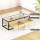 Artiss Modern Pine Coffee Table with 2 Drawers, Glass Top & Metal Frame - Sleek, Durable & Easy Assembly