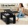 Artiss Black Lift-Top Coffee Table with Hidden Storage, 98x50x42cm, Sturdy Particle Board, Anti-Scratch Pads