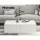 Artiss Coffee Table, Particle Board, White, 95x60x31cm, 4 Drawers, UV High-Gloss Finish, Modern Living Room Furniture
