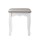 Artiss Dressing Table Stool, Velvet Fabric, 37x27x45cm, Grey - Elegant French Provincial Design, Comfortable Seating