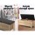 Artiss Oak Leather Storage Ottoman Blanket Box - Chic, Durable Seating & Ample Storage for Modern Homes