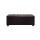Artiss 97cm Brown Faux Leather Storage Ottoman Blanket Box - Premium Cushion-Top Seat with Solid Wood Construction
