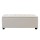 Artiss 97cm Linen Beige Storage Ottoman Blanket Box - Elegant Faux Linen, Solid Wood, 100kg Capacity, Spacious Storage