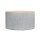 Artiss 60cm Grey Round Storage Ottoman Blanket Box - Faux Linen, Removable Lid, Anti-Slip, 150kg Capacity