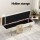 Artiss Storage Ottoman Bed, Boucle Fabric, 140cm, White & Gold, Hidden Storage, Detachable Pillow, Easy Assembly
