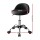 Artiss Salon Stool Swivel Chair, PVC Leather, Adjustable Height, Black, 49.5cm-60cm, Stylish Comfort for Any Space