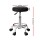Artiss Salon Stool Round Swivel Chair, PVC Leather, Adjustable Height 50.5cm-66cm, Black, 360° Rotatable Comfort