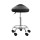 Artiss Salon Stool Saddle Swivel Chair, PU Leather, Black, Adjustable Height 50-67cm, Comfort & Style for Salons