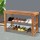 Artiss Bamboo Shoe Rack Bench Seat, Natural, Holds 10 Pairs, 70x28x46cm, Eco-Friendly, Durable, 100kg Capacity