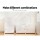 Artiss Stackable Shoe Rack DIY Set of 2 – Eco-Friendly White Storage Cubes, Water-Resistant, 40x30x62cm, Steel Frame