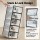 Artiss Set of 12 Stackable Shoe Storage Boxes Black Transparent PP Plastic with Easy-Open Doors and Ventilation