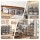 Artiss Set of 12 Stackable Shoe Storage Boxes Black Transparent PP Plastic with Easy-Open Doors and Ventilation
