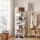 Artiss 7 Tier 360° Rotating Shoe Rack White - Vertical 28 Pair Storage with Anti‑Tip Kit and Wipe‑Clean Surface