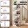 Artiss 7 Tier 360° Rotating Shoe Rack White - Vertical 28 Pair Storage with Anti‑Tip Kit and Wipe‑Clean Surface