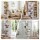 Artiss 7 Tier 360° Rotating Shoe Rack White - Vertical 28 Pair Storage with Anti‑Tip Kit and Wipe‑Clean Surface