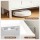 Artiss 8-Tier Shoe Cabinet White with 3 Adjustable Shelves Stores up to 30 Pairs 112x35x100cm and Magnetic Doors