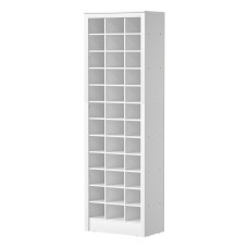 Artiss Hutus 12-Tier Shoe Rack for 36 Pairs, White Particleboard Storage Cabinet with Anti-Tip, Easy Assembly 183cm Artiss Hutus 12-Tier Shoe Rack for 36 Pairs, White Particleboard Storage Cabinet with Anti-Tip, Easy Assembly 183cm