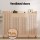 Artiss Pine Shoe Rack Cabinet: Adjustable Shelves, 26 Pairs Capacity, Pine Legs, Easy Assembly, 1-Year Warranty