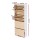 Artiss 160cm Shoe Rack Cabinet, 24-Pair Capacity, Adjustable Shelves, Pine Design, Durable Melamine Finish, White