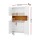Artiss 9-Tier Shoe Rack Storage Cabinet White, Adjustable Shelves, Push-to-Open, Holds 40 Pairs, 100.5x35x180cm