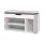 Artiss White Shoe Rack Bench Cabinet: Stylish, Eco-Friendly Storage for 9 Pairs with Cushioned Seat