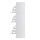 Artiss Shoe Rack Cabinet - 36 Pairs, Adjustable Shelves, Stylish Design, White Particle Board, 63x30x120cm, Easy Assembly