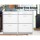 Artiss Shoe Rack Cabinet for 36 Pairs - Adjustable Shelves, White, E1 Particle Board, 119.5x29x91cm, Contemporary Design