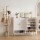 Artiss 2-Piece Entryway Set White 5-Tier Shoe Cabinet (120x36x96.5cm) + Pine Clothes Rack 165cm (9 Hooks)