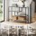 Artiss S-Shaped Console Table 4-Tier Marble Effect Slim Hallway Storage 90x30x80cm White Black Frame