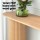 Artiss Console Table, Oval MDF Wood, 115CM, Pine Finish, Modern Design, Durable 50kg Capacity, Easy Assembly