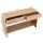 Artiss 120cm Pine Console Table with Two Drawers Open Shelf Curved Edges 60kg Capacity Rustic Finish