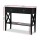 Artiss 100CM Black Console Table with 2 Drawers, Vintage Metal Handles, E1 MDF, 2-Tier Shelf for Entryway & Living Room
