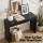Artiss Console Table 120cm Black Wood Grain Finish, Minimalist Hallway Entryway Sofa Table with Storage, Particle Board