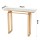Artiss 110cm Marble Effect Console Table White Gold Slim 30cm Depth Hallway Entryway Table 75kg Capacity