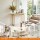 Artiss 110cm Marble Effect Console Table White Gold Slim 30cm Depth Hallway Entryway Table 75kg Capacity
