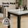 Artiss Marble Effect Console Table 2-Tier Slim Hallway Entryway Display Desk 90cm White Black Frame 30kg