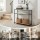 Artiss 90cm Console Table Marble Effect 3‑Tier Slim Hallway Side Table White Black Frame 30KG Capacity