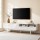 Artiss 200cm White TV Entertainment Unit Fluted Front Fits up to 80in TVs 70kg Tabletop Capacity 2 Cabinets