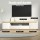 Artiss Lior 180CM White Wood TV Cabinet Entertainment Unit - Dual-Tone, Easy Assembly, Ample Storage, Modern Design