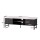 Artiss Kaisu 140CM TV Cabinet: Marble-Effect Tabletop, Metal Legs, Storage, Cable Management, Easy Assembly, White/Black