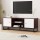 Artiss 150cm TV Unit, Walnut White, E1 MDF, 2 Cabinets, 2 Shelves, Carved Pattern, Soft-Close, Anti-Tip,