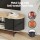 Artiss TV Entertainment Unit Storage Cabinet Black and Pine 140cm MDF Melamine, 2 Doors, Shelves, Cable Management