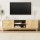 Artiss 150cm Pine TV Unit: Entertainment Storage with Drawers, Shelves, Fluted Doors, and Anti-Tip Safety Features